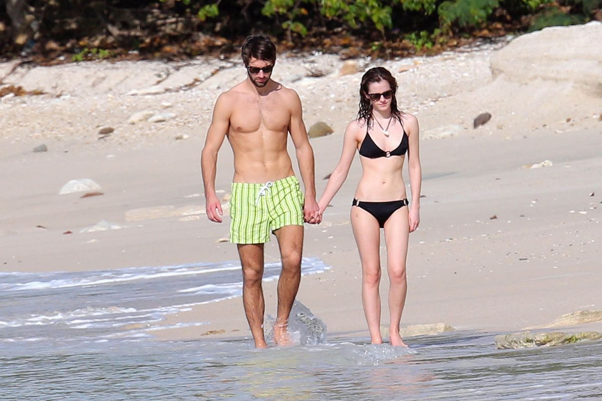 Matthew Jannay Emma Watson Beach Bikini 7