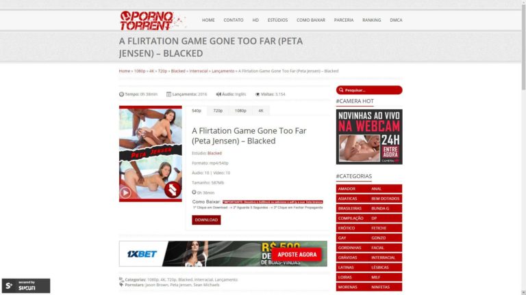 PornoTorrent (pornotorrent.com.br) XXX Porn Torrent Site