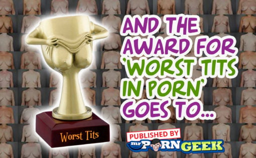 And the award for ‘Worst Tits in Porn’ goes to…