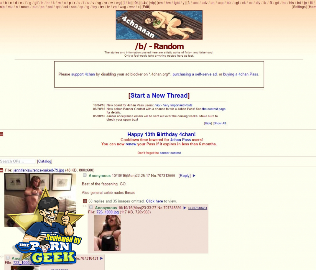 4Chan 4Chan.org) Porn Chan Site, Porn Image Board, Adult ...