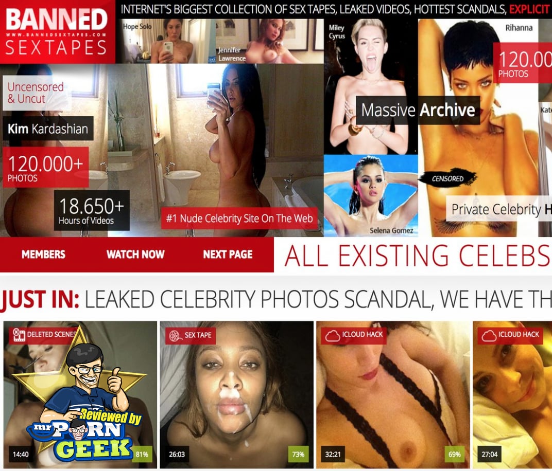 BannedSexTapes (BannedSexTapes.com) Celebrity Porn Site