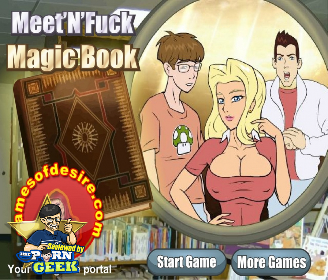 Xxx Porn Books - Play Meet'N'Fuck Magic Book: Porn Games & Downloads - MrPornGeek