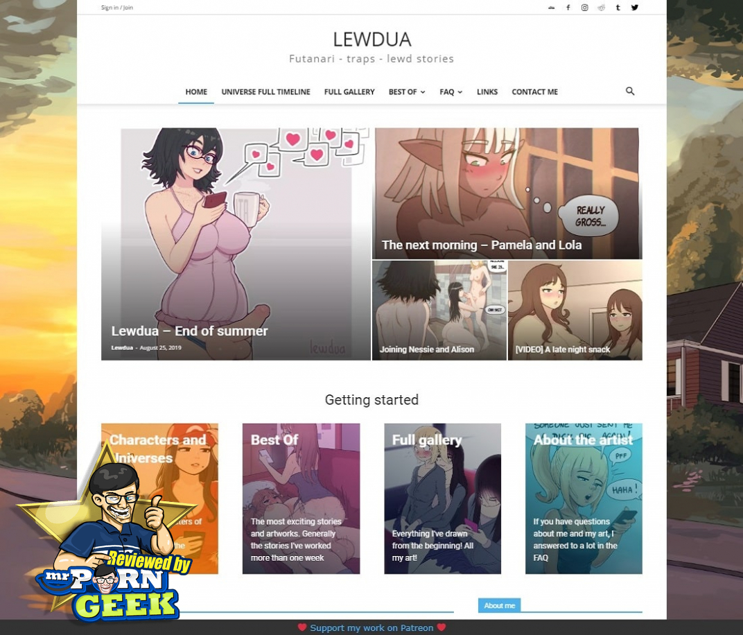 Xxx Cartoon Text - Lewdua: Free XXX Cartoon Porn on Lewdua.com â€“ MrPornGeek