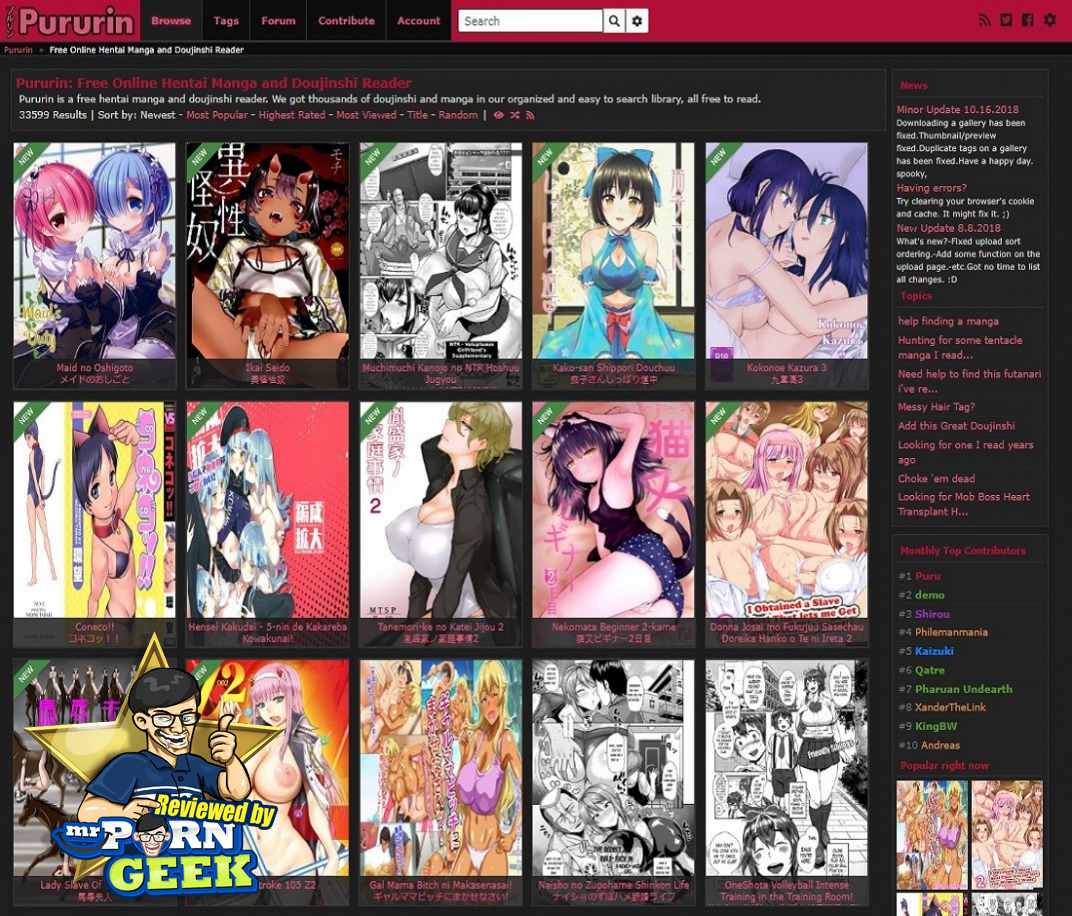 Messy Anime Porn - Pururin (Pururin.io) - Free Hentai & Manga Porn - MrPornGeek