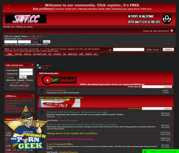 Www Xxx C C - SAFF (saff.cc) Porn Forum Site, XXX Adult Forum