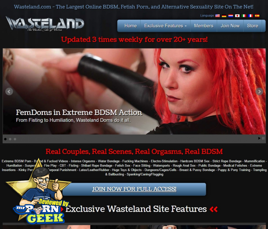 Extreme Bdsm Action - WasteLand (wasteland.com) BDSM Porn Site, Free Fetish Sex Site